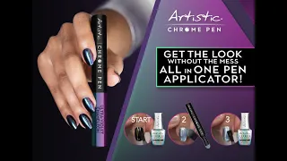 Tutorial: How to use Chrome Pen | By Artistic Nail Design