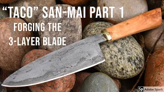 "Taco" San-mai Chef knife Part 1