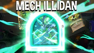 Hearthstone - NEW Infernal Armor Illidan Showcase (Mech Illidan?)