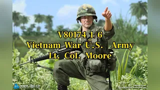 Unboxing video of V80174, 1/6 Vietnam War U.S.  Army Lt. Col. Moore