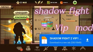 how to Install shadow fight 2 vip legendary mod apk guys watching the video #shadowfight2 #mod