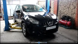 Замена сайлентблоков переднего подрамника на Nissan Qashqai 2,0 Ниссан Кашкай 2012 года