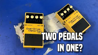 Boss OS-2 - What's the difference between overdrive and distortion, anyway?