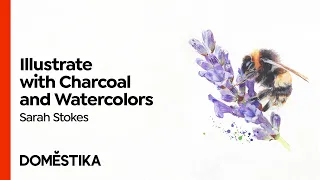 Illustrating the Natural World with Watercolor and Charcoal - Course by Sarah Stokes | Domestika