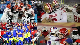 Every INSANE Ending Of The  2022 Divisional Round | NFL