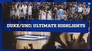 Duke/UNC: Ultimate Highlights