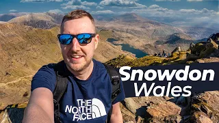 Climbing Mount Snowdon, Snowdonia in Wales - Rhyd Ddu & Pyg Trail (Cinematic Vlog)