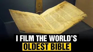 I film the world’s oldest Bible