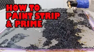 How to paint strip & prime sun damaged paint