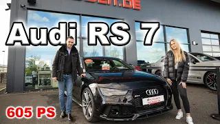 Der Audi RS7+ 605PS / mit Svenja 😲