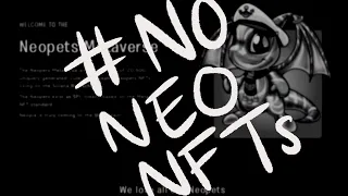 Neopets Blackout - #NoNeoNFTs