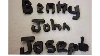 Benny John Joseph using Paper// Happy Birthday BJJ Anna!#bennyjohnjoseph