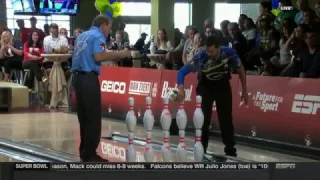 Bowling Trick Shots from 2017 Main Event Terrell Owens PBA Super Clash