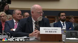 John Durham defends conclusion FBI acted improperly in 2016 Trump-Russia probe