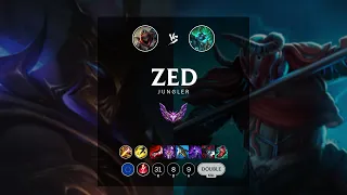 Zed Jungle vs Hecarim - EUW Master Patch 12.6