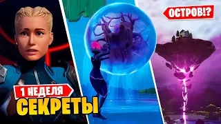 РАЗБОР СЮЖЕТА 4 СЕЗОНА 3 ГЛАВЫ ФОРТНАЙТ! ДИВНЫЙ МИР!СЕКРЕТ ВЕСТНИЦЫ! ВОЗВРАЩЕНИЕ ОСТРОВА С КУБОМ!