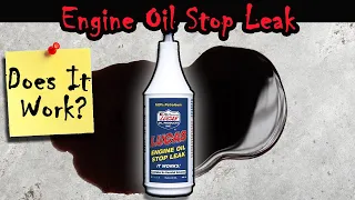Lucas oil leak stop - REAL WORLD REVIEW Easy DIY Leak Repair, Does it Work?