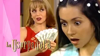 Paola soborna a Lalita | La Usurpadora - Televisa