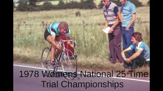 1978 RTTC Womens National 25 Mile Cycling Time Trial Championship. TT Bike Beryl Burton