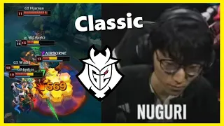 Nuguri's Play vs G2 gives TheShy vibes
