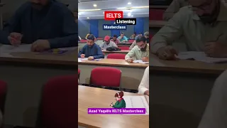 IELTS Listening Mock Test || Asad Yaqub’s IELTS Masterclass +923008052112 #asadyaqub #ielts #shorts