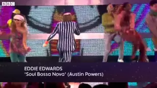 Eddie "the Eagle" Edwards Does Austin Powers - Let's Dance for Sport Relief 2012 - BBC One