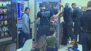 Child Rescued After Being Trapped In Claw Machine