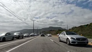 Malibu   Los Angeles Pacific Coast Highway Rear View Mirror