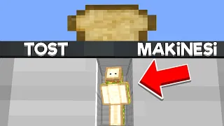 TOST MAKİNESİNDEN KAÇIYORUM! - Minecraft