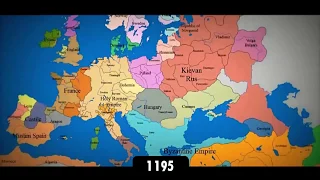Изменение границ Европы за последнее тысячелетие  Интерактивная карта стран