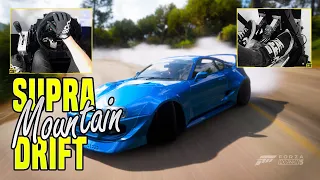 1998 Toyota Supra 2JZ Forza Horizon 5 - Thrustmaster TX Gameplay - Steering Wheel & Shifter Gameplay