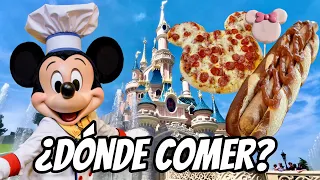 [4K] ¿DÓNDE COMER EN DISNEYLAND PARIS? (ESPAÑOL)