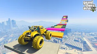 Small Monster Truck Parkour Race Makes 456.456% People Crazy in GTA 5!