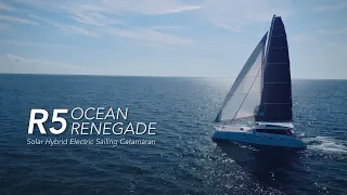 Ocean Renegade R5_54' LOA Carbon Fiber Reinforced ELECTRIC HYBRID Performance Sailing Catamaran