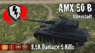 AMX 50 B  |  8,5K Damage 5 Kills  |  WoT Blitz Replays