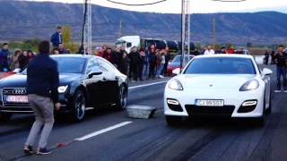 PORSCHE PANAMERA 700HP vs AUDI S7 TURBO