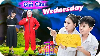 Giải Cứu Lớp Trưởng Wednesday ♥ Minh Khoa TV ft Xúc Xích Heo Cao Bồi