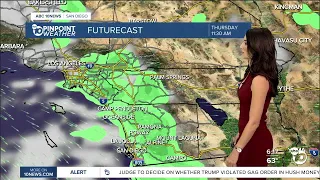 Natalie's forecast: Cloud coverage and colder temperatures continue