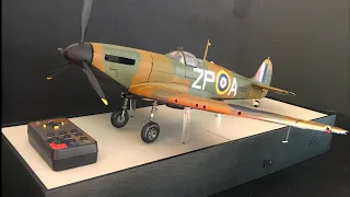 1/18 Scale Model Spitfire Mk 1A / 100 Issues Completed