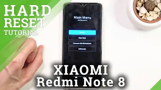 How to Hard Reset XIAOMI Redmi Note 8 2021 via Recovery Mode – Wipe Data