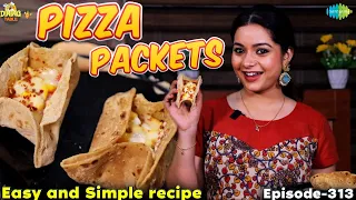 Pizza Pockets | EP 313 | Easy and Simple Recipe | Dining Table | Sushma Nair
