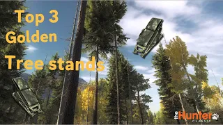 Top 3 Golden tree stand locations on TheHunter Classic