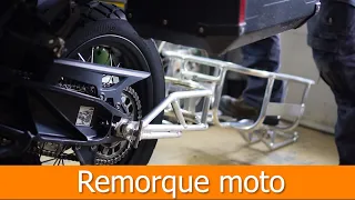 Remorque pour moto aventure en modification #1