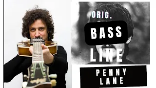 Orig. Bassline (Playalong) "PENNY LANE" by The Beatles with my 1965 Hofner 500/1 Bass