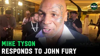 Mike Tyson responds to John Fury fight challenge: “He’s out of his mind"