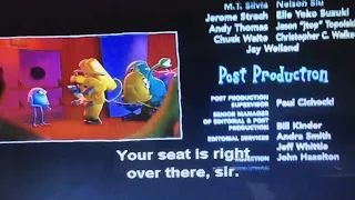 Monsters inc (2001) end credits (with bloopers) part 02