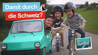 CHAOS ROADTRIP mit den unnötigsten MOFAS überhaupt! | Mofakult Roadtrip Challenge (Part1)