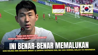 INI SUDAH KELEWATAN !! Son Heun Min MARAH & Katakan Hal Ini Usai Laga Timnas U23 vs Korea Selatan