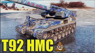 Статист артавод 💩 БОГИ ВОЙНЫ САУ-15 💩 World of Tanks лучший бой T92 HMC