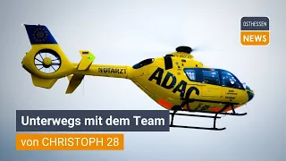 FULDA: Rettungshubschrauber-Doku - Einsatz für CHRISTOPH 28 - ADAC Luftrettung